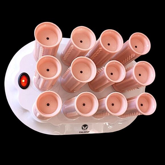 Calista Ion Hot Rollers Short & Medium Size Travel Case Fast Heating Curl Wave - Picture 2 of 16
